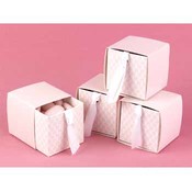 Pink Sliding Favor Boxes