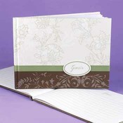 Floral Fashion Guest Book