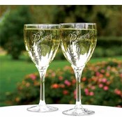 25th Anniversary Wine Glasses