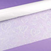 Linked at the Heart White Aisle Runner