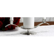Silver-tone Candleholder