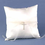 Ivory Inspirational Beauty Ring Pillow