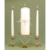 Ivory Inspirational Beauty Unity Candle Set