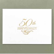 50th Anniversary Invitations