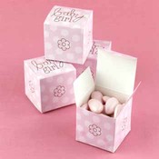 Baby Girl Shower - Favor Boxes