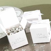 25th Anniversary Favor Boxes