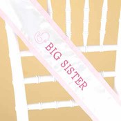 Big Sister to Be Sash