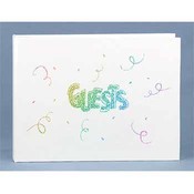 Confetti Sparkle Guest Book