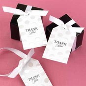 Pearl Dotted Favor Cards