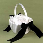 White Formal Affair Basket