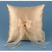 Heart of Gold Ring Pillow
