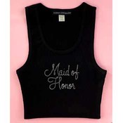 Black Maid of Honor Tank - Large