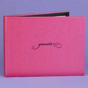 Fuchsia Luminous Guest Book
