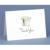 Contemporary Couple Thank You Cards