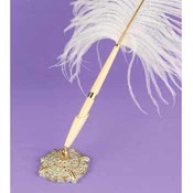 Ivory Plume Filigree Pen Set