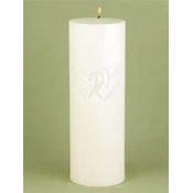 Ivory Linked at Heart Unity Candle