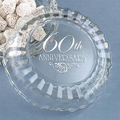 60th Anniversary Round Candy Dish