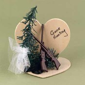 Gone Hunting Cake Top