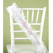 Princess Sash with Ruffles