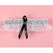 09 Polka Dotted Prom Garter