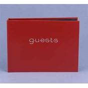Red All Occasion Guest Book