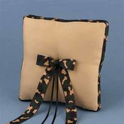 Camouflage Ring Pillow