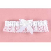 Blue Heart Keep/Throw Garter Set