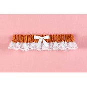 Spice Ribbon &amp; Lace Garter