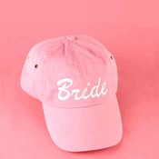 Pink Bride Cap