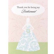 Thank You For Being Bridesmaid Cards