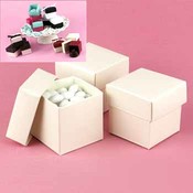 Ivory Shimmer Mix &amp; Match Favor Boxes
