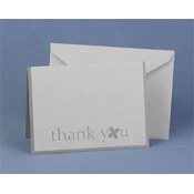 Grey Mod Thank You Cards