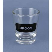 Groom Shot Glass