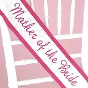 Mother of the Bride Sash