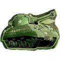 H.B. Army Tank 26" x 19"- Birthday Foil Balloon