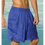 Men's Lined Nylon Cargo Shorts