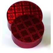 Holographic Nested Round Gift Boxes