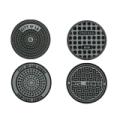 Manhole Coaster Set