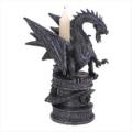 Granite Dragon Candleholder