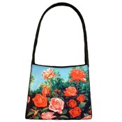 Roses Design Handbag
