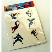 Spiderman Tattoos-6 count