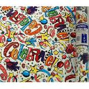 Celebrate Birthday roll wrap- 40 sq ft
