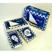 Flavia Wood Box With 2 Decks Of Playing Cards