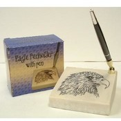 Eagle Desk Pen Holder