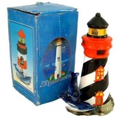Lighthouse &amp; Dolphin Candleholder