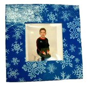 Snowflake Photo Frame