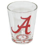 University Of Alabama Shotglass Bullseye Bottom