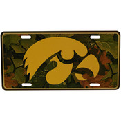 University Of Iowa Car Tag Camo