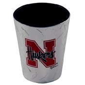 University Of Nebraska Shotglass  Diamond  Plt