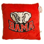 University Of Alabama Plush Pillow Bama 10X10
